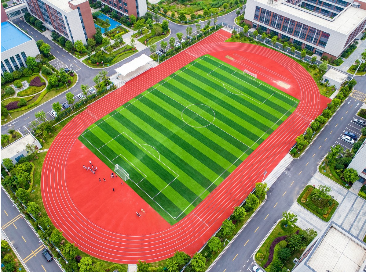 内江市硅PU球场学校塑胶跑道 - 价格